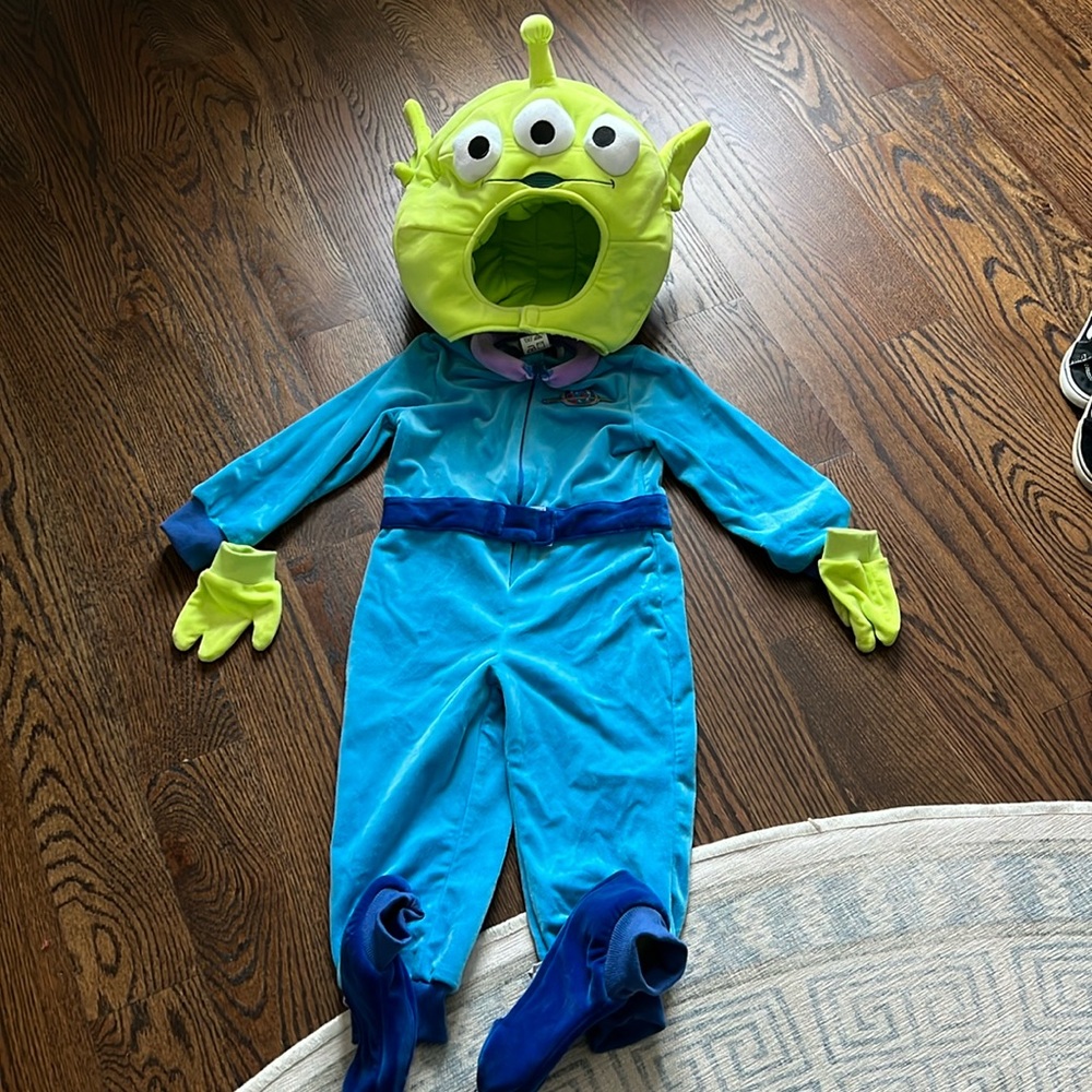 4T Toy Story Alien Costume